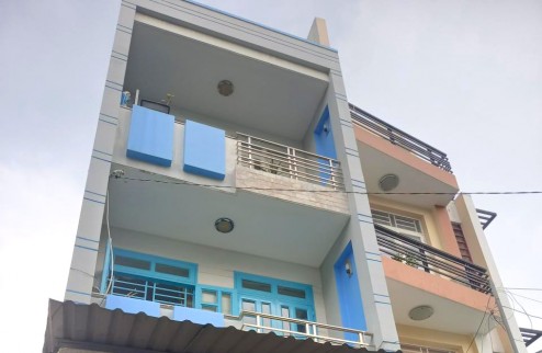 Bán nhà nở hậu Đường 59 GV, 70m2, 2 lầu, 3 Phòng ngủ, ngang 4m, Đường 6m giảm giá còn 7.x tỷ